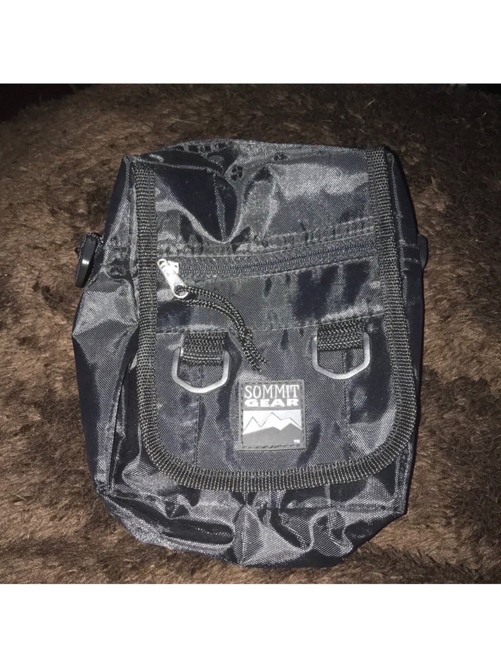 Summit gear Black Compact mini Utility Bag / pouch